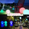 Rukars Floating Ball Pool Light Solar Powered 4 PCS, 14