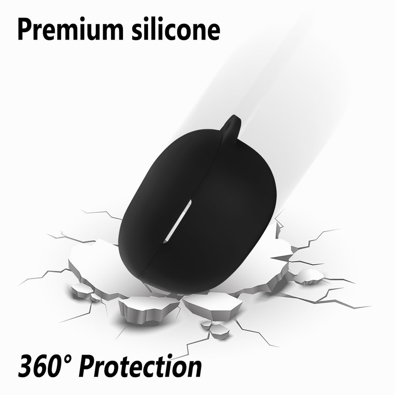 Geiomoo Silicone Carrying Case Compatible with BeatsStudio Buds, Portable Scratch