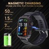 Men's Bluetooth Military Rugged Outdoor Smartwatch 1.96 Inches HD Fitness