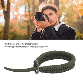 ciciglow Correa de Muñeca para Cámara DSLR sin Espejo, Correa de Mano de Nailon, Universalidad, Alta Resistencia a la Tracción, Diseño Bien Pensado, Adecuada para Todos los Tamaños de