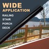 Belinova 25 Pack Hollow Round Deck Balusters 26" Balusters for