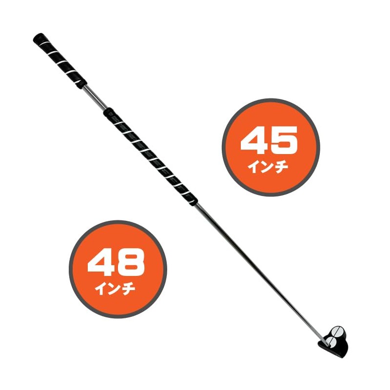 Left Ken Giannini Kenzianini KG-06 Long Putter (48") Japanese 2