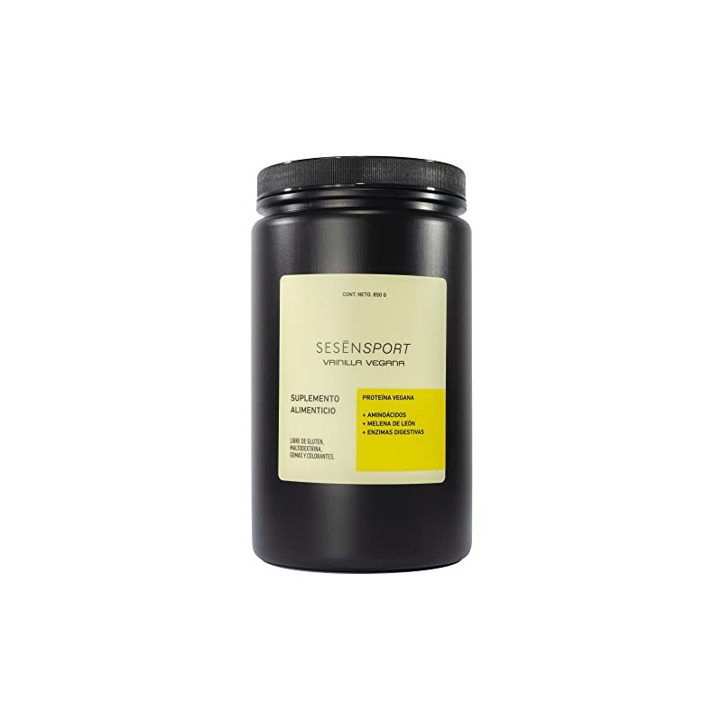 SESEN - Protena Vegana Sabor Vainilla 850 g - Aminocidos,