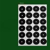 Guijinhao 120pcs Pool Table Marker Dots, Billiard Spot Position Stickers,