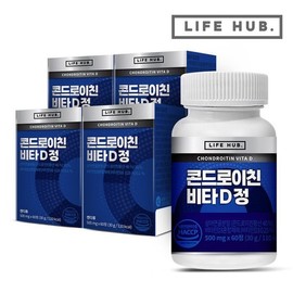 콘드로이친 비타D 정 4통(240정) 8개월분 Chondroitin Vitamin D Tablets 4 Bottles (240 Tablets) 8 Months Supply