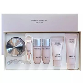 O Hui 오휘 미라클 모이스처 세라마이드 부스팅 크림 스페셜 세트(60ml+25ml) Ohui Miracle Moisture Ceramide Boosting Cream Special Set (60ml+25ml)