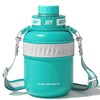 BOTTLE JOY Stainless-Steel Water Bottle: Leakproof Lid, Perfect Sip, Double