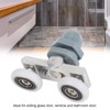 Shower Door Rollers 4pcs Top + 4pcs Bottom Double Wheel