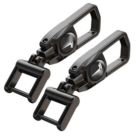 AUTODYNEER Car Keychain for Model 3 Y S X (2 Pack), Easy to Install Keyring Key Card Holder, Model Y 3 X S Accessories 2024 2023 2022 2021 2020