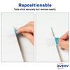 Avery Mini Ultra Tabs, 1" x 1.5", 2-Side Writable, Assorted