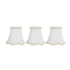 3Pcs Fabric Lamp Shade E14 Clip On Wall Lamp Candle