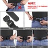 MOZETO Tactical Belt, Heavy-Duty Nylon Web Belt with Quick-Release V-Ring