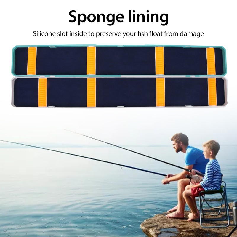 Fishing Floats Box Multifunctional Fish Float Storage Box Fishing Tackle