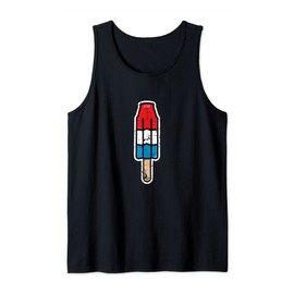 Rocket Pop Distressed Funny Cute Snack Cheat Meal Gift Tank Top