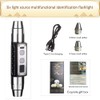 YZYOE USB Rechargeable Six LEDs Expert Jade Appraisal Flashlight, Jewelry