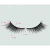 Luxury 3D Faux Mink Half Eyelashes – 10 Pairs, Reusable