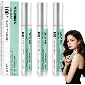 4PCS Serum Anticaída de Cabello,Hair Ampoule 100DL,Serum para Cabello,Repara Cabello Dañado y Suaviza el Frizz,Hair Growth Serum,Suero para el Crecimiento del Cabello,Fortalece Raíces y Folículos（3PC)