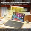 Laptop Desk for Bed Lap Desk with LED Desk Light,