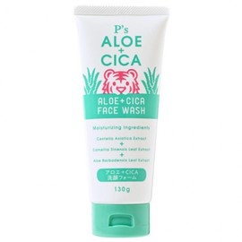 Cica Aloe Mildly Acidic Soothing Foam Cleanser, Gentle and Moisturizing Cleanser for Sensitive Skin, 130g