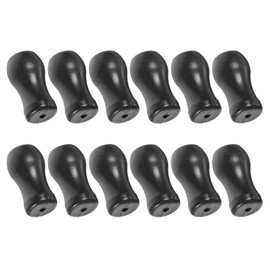 DEARMAMY 12pcs Plastic Cord Tassel, Window Blinds Shades Cord Tassel Hanging Ball Pull Cord Knobs Drops Pull End for Roman Shades Curtain Drawstring Tassels