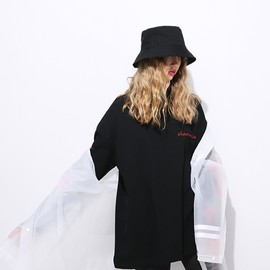 ISIYINER Unisex Cotton Bucket Hat Fishing Hat with Rounded Edges Breathable for Hiking Outdoor Fishing Black, Black, One Size