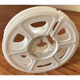 Tayloreel SUPER-8 50 ft. White Plastic Movie Film Reels - BRAND NEW 6-Reel Pack Super 8mm