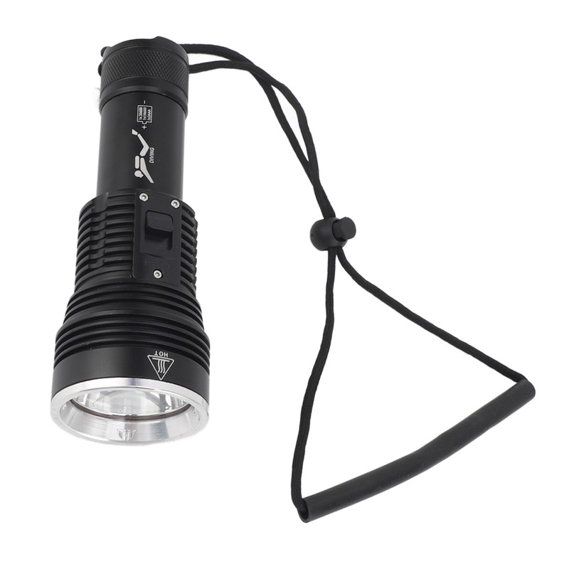 Dive Flashlight 3800LM 100m IPX8 Waterproof 3 Lighting Modes Dive