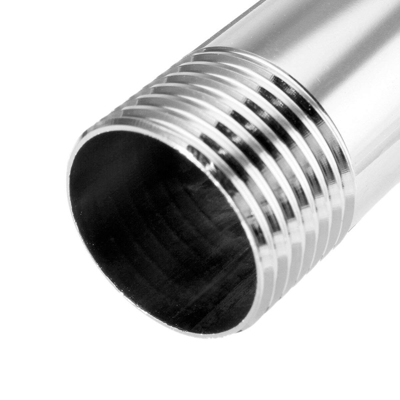 Iegefirm Extra Hose for Shower Arm Curved Extension Stainless Steel