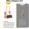 SQAQS Wood Wool Rotating Support, Strong Load Bearing, Wooden Yarn