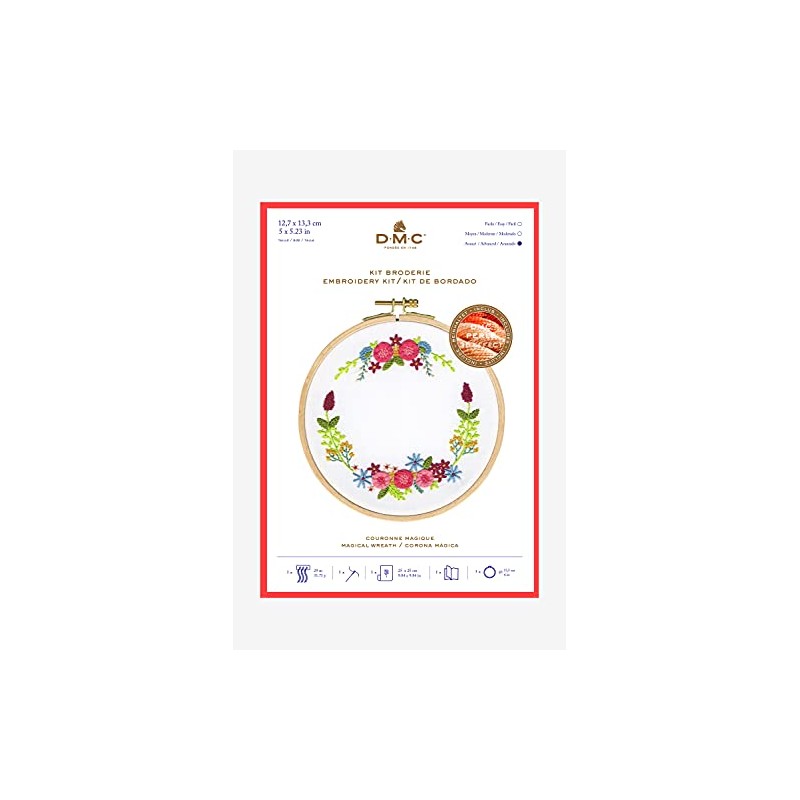 DMC - Wreath Magic Embroidery Kit