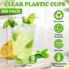 Huifany 600 Pack 9 oz Plastic Cups, Disposable Clear Plastic