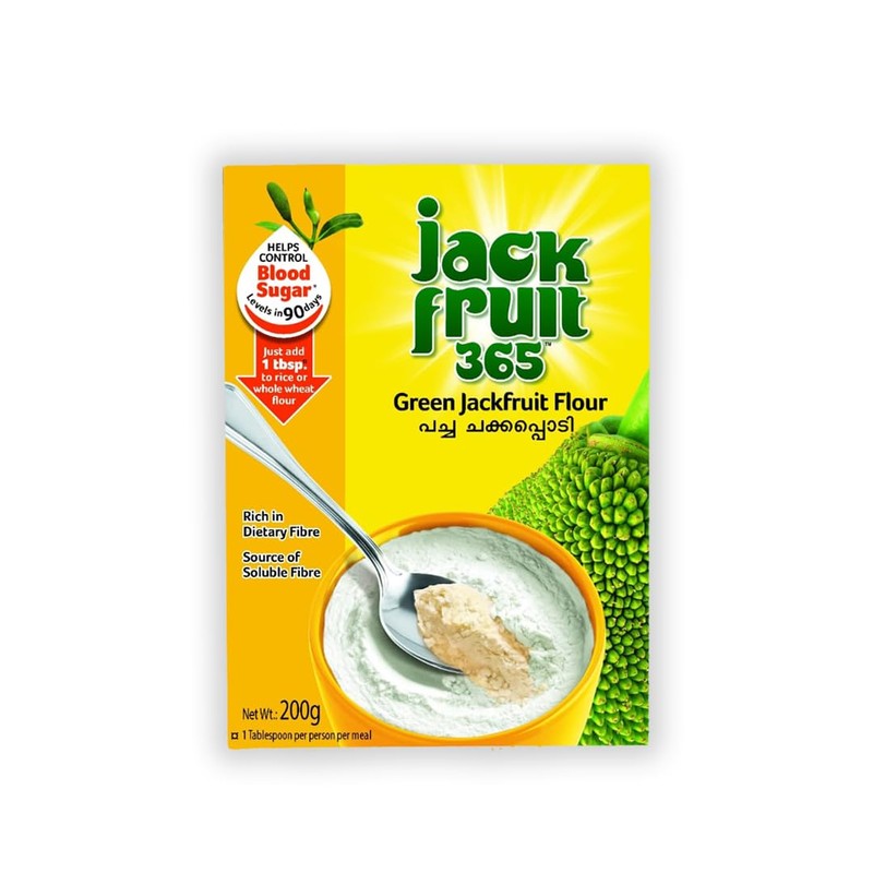 Eastern Jackfruit365 Green Jackfruit Flour-800G(4 Packs of 200g)