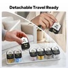 Odaro Extra Large Weekly Pill Organizer 2 Times A Day