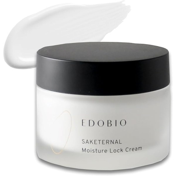 EDOBIO Moisture Lock Cream Face Cream Moisturizing Cream Ceramide Skin Cream Moisturizing Moisturizing Dry Skin Hypoallergenic Made in Japan 1.6 oz (45 g)