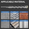 HUHAO Concrete Drill Bits,Masonry Drill Bit for Concrete 14mm x