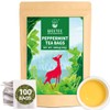 WT WEETEE Peppermint Tea Bags, Made with 100% Pure Peppermint,