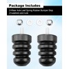 JUWEVAZU 2Pcs Rear Leaf Spring Bumpers Fit for Ford Excursion
