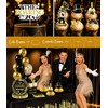 Yingoto Roaring 20s Party Decorations Tableware Set Serves 25 Guests