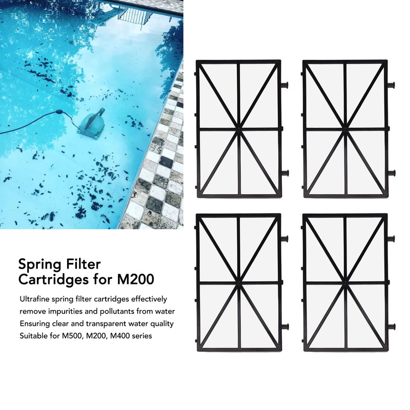 4Pcs 9991433 R4 Spring Filter Cartridges Replacement for M500 M200