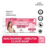 Luxe Organix Niacinamide Arbutin Cloud Soap 3x80g Gentle Cleanse Eco