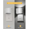 L LOHAS LED Night Lights Plug into Wall, Dimmable Night