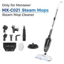 9 Accessories with Mxnsewr MX-C021 Steam Mops, Rugged and High Temperature Resistant for Whole Home Use