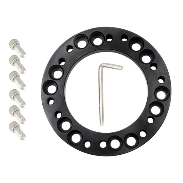 Unbranded Universal Alloy Steering Wheel Hub PCD Adapter Spacer For