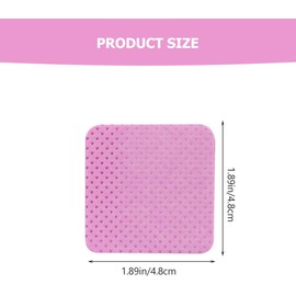 Toallitas de Tela No Tejida Color Rosa 4 Cajas 800 Piezas para Limpieza de Pegamento de Extensiones de Pestañas Ideales para