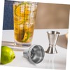 FUNOMOCYA Cocktail Shaker Lid Accessories for Wine Glasses Stainless Steel