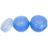 Beauticom® 12 Pieces 10G/10ML Blue Frosted Container Jars with Inner