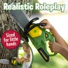 John Deere Power Tools Chainsaw Toy, Construction Tool with Lights