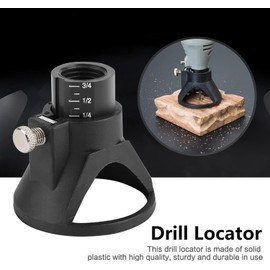 Zerodis 4pcs Wood Milling Cutter Drill Bits + 6pcs HSS Wood Milling Burrs + 1pc Drill Carving Rotary Locator