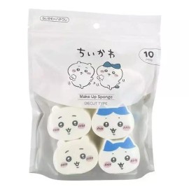 Chiikawa [골드스마일]치이카와 메이크업 화장쿠션 퍼프 퍼프쿠션 [치이카와+하치와레] [Gold Smile] Chiikawa Makeup Cushion Puff Puff Cushion [Chiikawa + Hachiware]