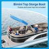 Seapisode 600D Bimini Top Storage Boot, Storage Boat Replacement Cover